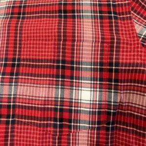 Toscano Red Plaid Shirt Designed by Patrick Assaraf